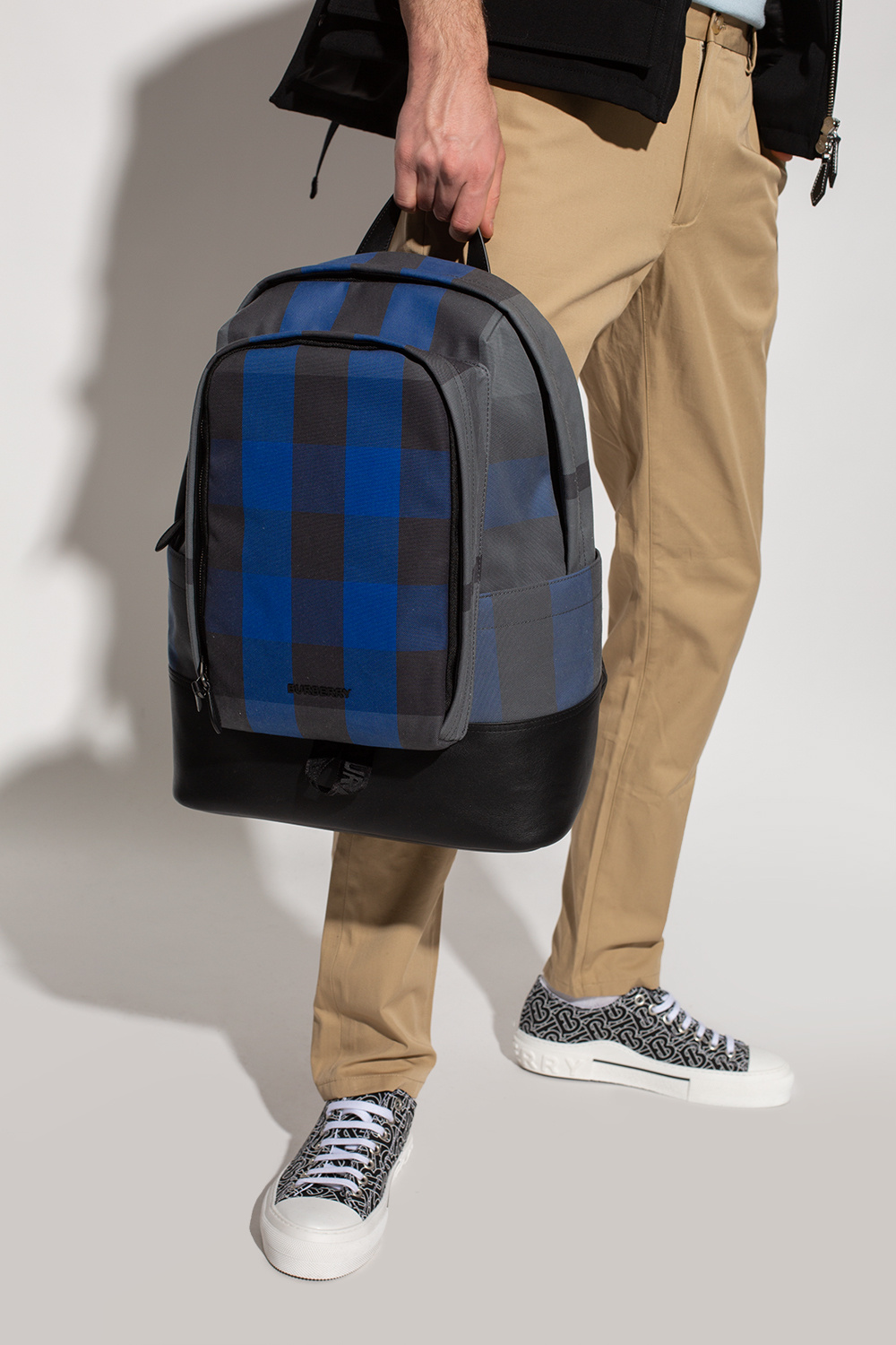 Burberry blue backpack hotsell